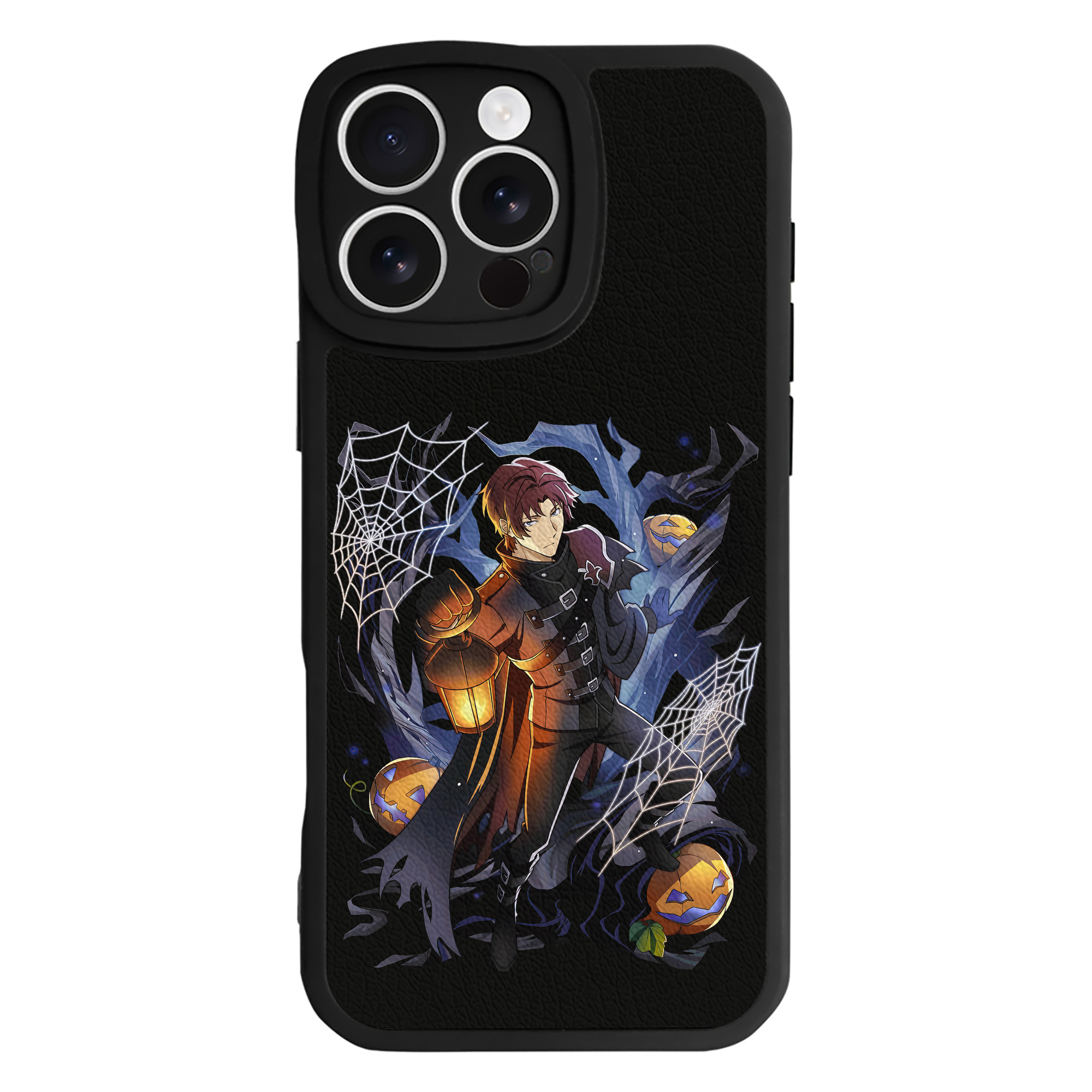 （画像用） 文豪ストレイドッグス Bungo Stray Dogs 【iPhone 16シリーズ対応】シリコンスマホケース（レザー調） 材質：シリコン